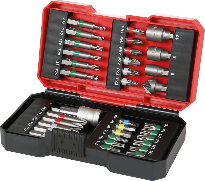 Actual product image Einhell Single bit set 34 pcs. S-Box 49108801