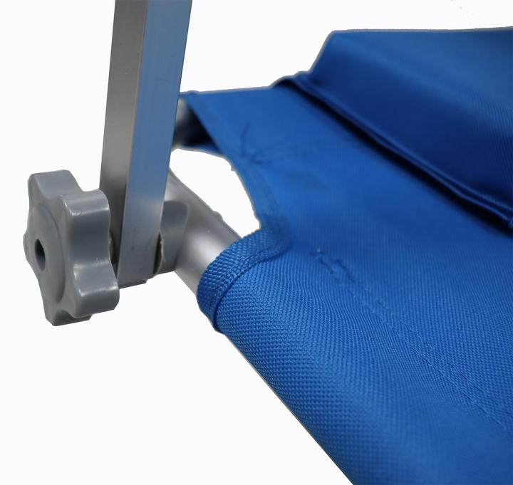 Actual product image VCM Sun lounger with wheels and sun canopy (165 cm)