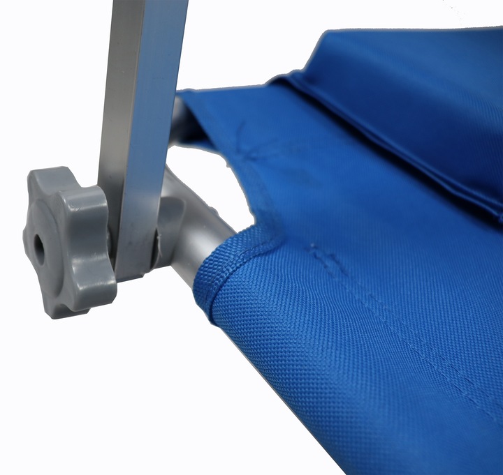 Productafbeelding VCM Ligstoel met wieltjes en zonnekap (165 cm)