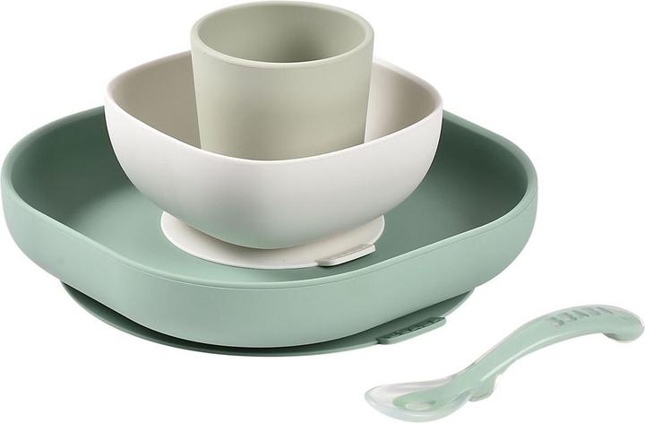 Produktbild Beaba Silikon Geschirr-Set 4-tlg salbei