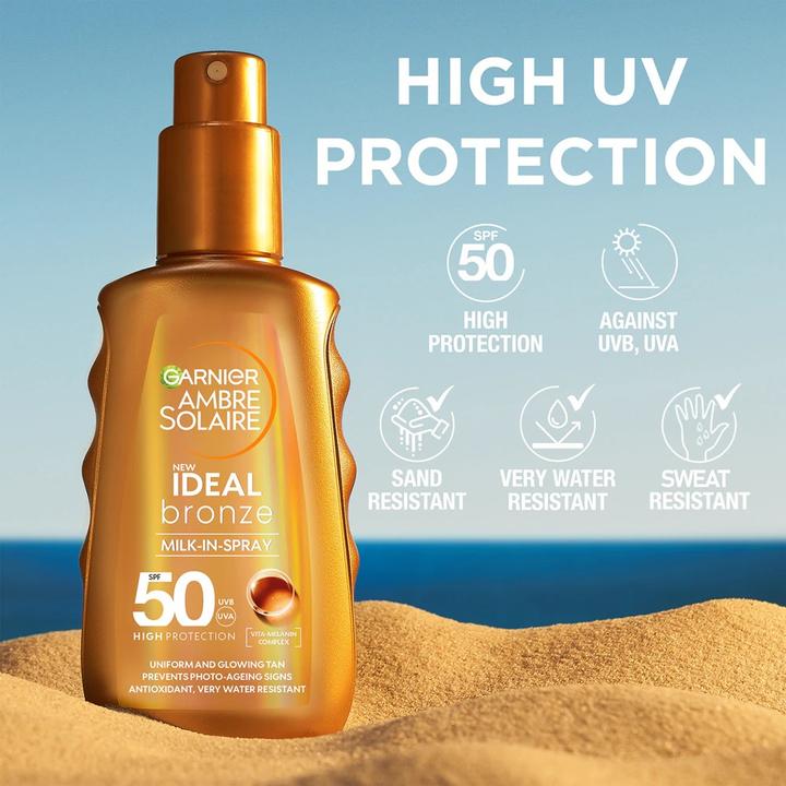 Actual product image Garnier Ideal Bronze (Sun spray, SPF 50, 150 ml)