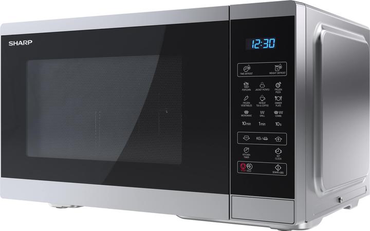 Immagine prodotto Sharp YC-MG252AE-S Microonde e grill (25 l)
