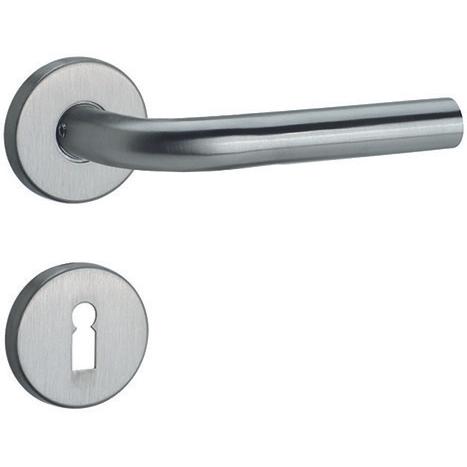 Nickal Drückergarnituren (Türgarnitur) (1952/ECO/BB)