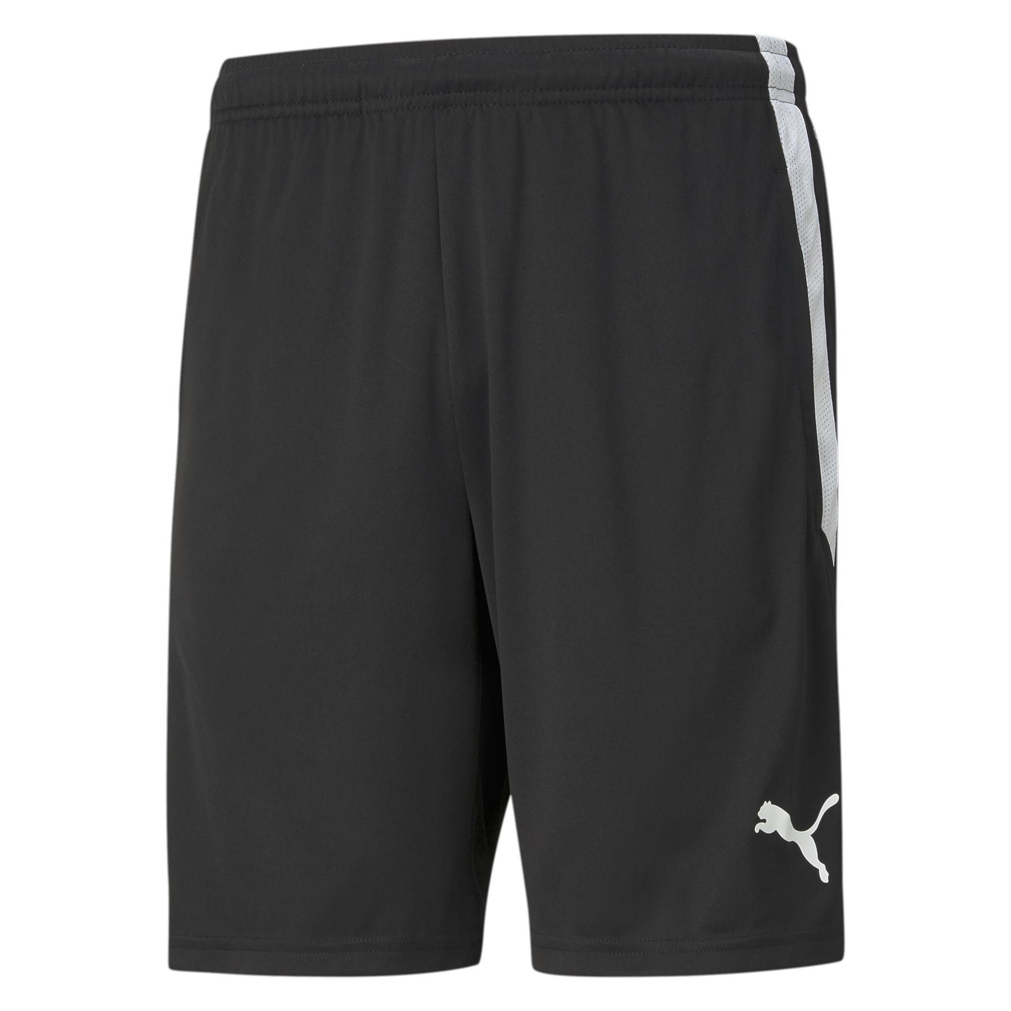 Puma, Mannen, Sportbroek, TeamLIGA Trainingsshort-657249 (L), Zwart