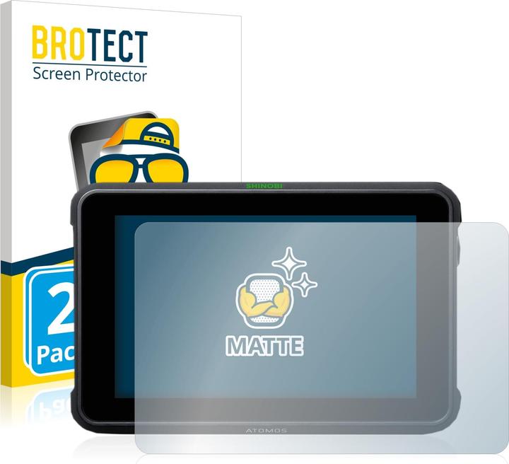Actual product image BROTECT Anti-glare screen protector matt (2 Piece, Shinobi 7)