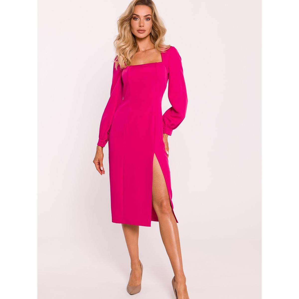 Made of Emotion, Damen, Kleider, Alltagskleid, Rosa, (S)
