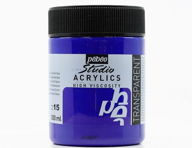 Ultramarine dark blue