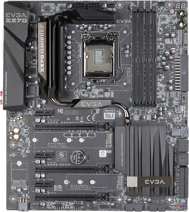 Produktbild EVGA Z270 Classified K (LGA 1151, Intel Z270, E-ATX)