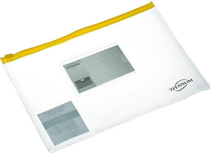 Titanum PP-A5-Ordner mit transparentem Reissverschluss (A5)