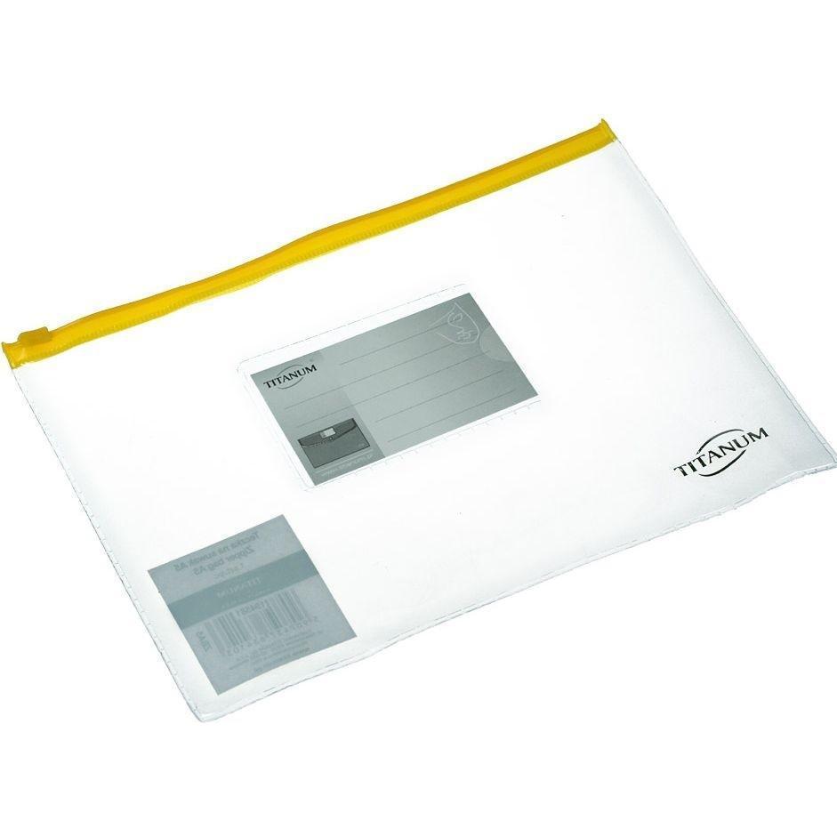 Titanum, Raccoglitore, Pp-A5-Ordner Mit Transparentem Reissverschluss (A5)