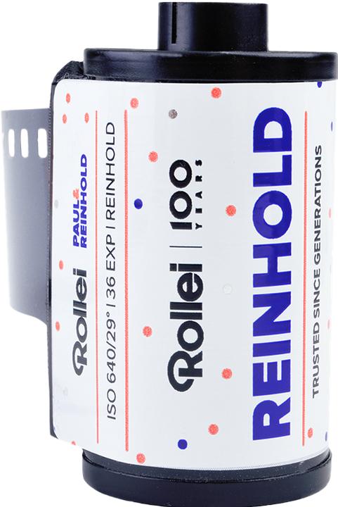 Actual product image Rollei films Paul & Reinhold 640/36x2