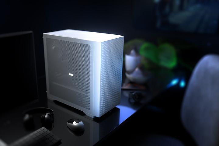 Actual product image Logic DART PRO MINI USB-C Gehäuse Weiss (mATX)