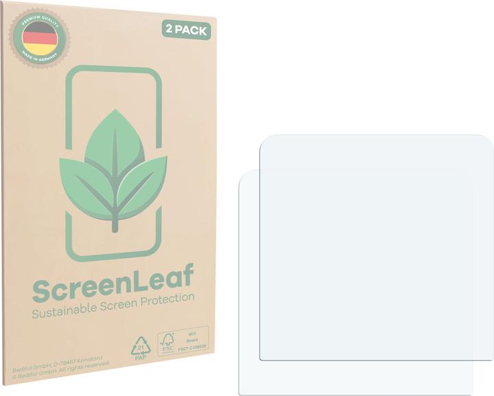 Produktbild ScreenLeaf Schutzfolie für Hytera PNC360S nachhaltiger Displayschutz Display Schutz Folie Klar Transparent
