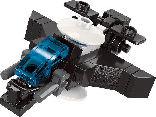 Actual product image Qman 10 mini sets each 3-in-1 fire brigade and SWAT team