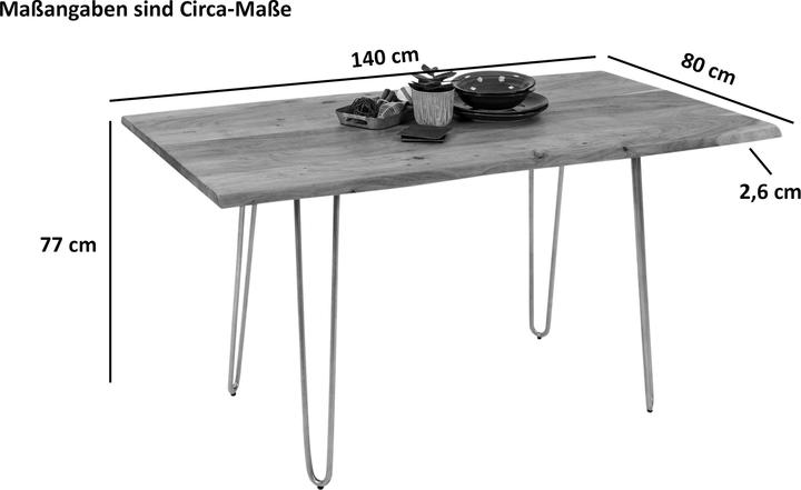 Actual product image SAM Hannah (140 x 80 x 77 cm)
