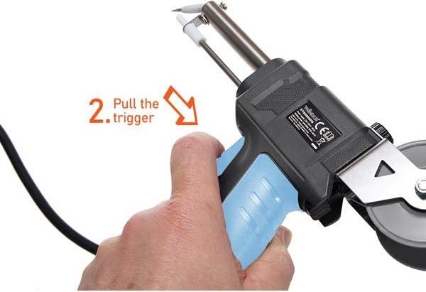 Immagine prodotto Velleman Pistola Di Saldatura Con Alimentazione Automatica Della Saldatura - 2 Temperature Selezionabili