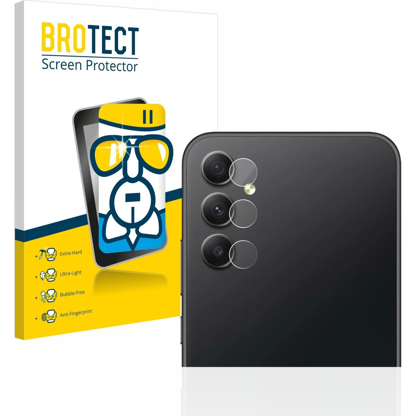 BROTECT AirGlass Panzerglasfolie (1 Stück, Samsung Galaxy A34 5G), Smartphone Schutzfolie, Transparent