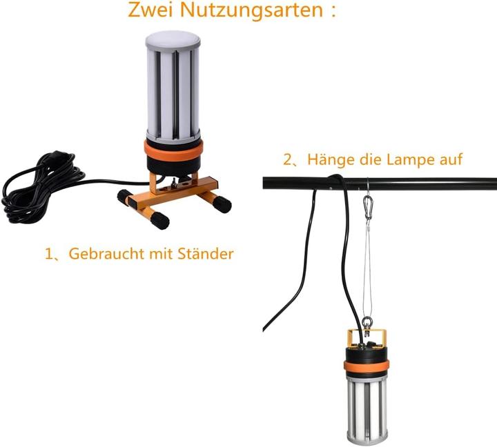 Actual product image MeFard LED construction spotlight ALT-W01B-45 (5400 lm)