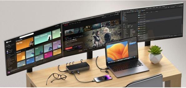 Actual product image Satechi ST-D4KTM-EU (USB-C, 11 Ports)