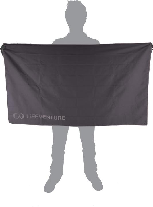 Produktbild Lifeventure HydroFibre Trek Towel, Grey, Extra Large