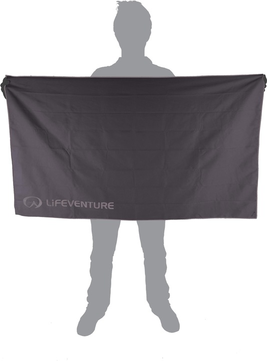 Produktbild Lifeventure HydroFibre Trek Towel, Grey, Extra Large