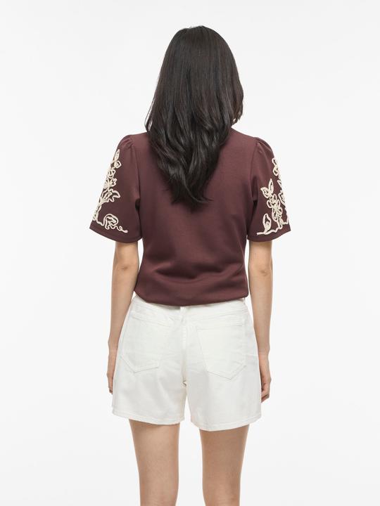 Produktbild Vila VIMIA Rundhals Sweatshirt mit kurzen Ärmeln (L)