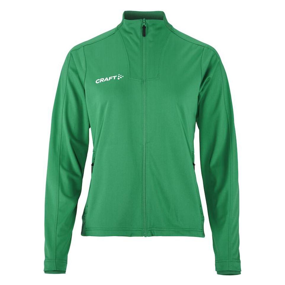 Craft, Damen, Trainingsjacken, Evolve 2.0 Full Zip Jacket W (S), Grün, S
