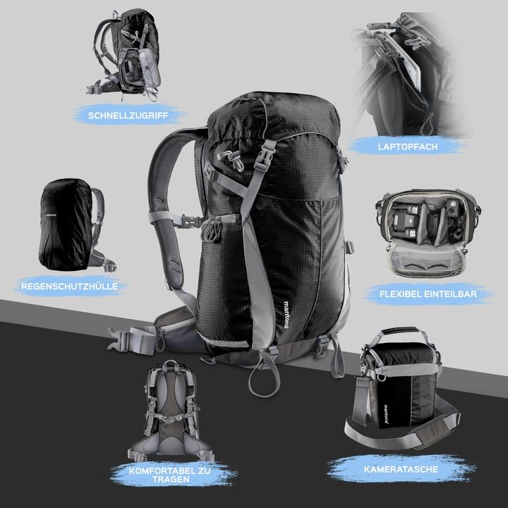 Produktbild mantona Elements Outdoor (Fotorucksack, 31.25 l)