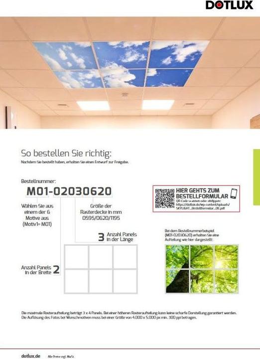 Image du produit Dotlux Plaque à motifs DOTL