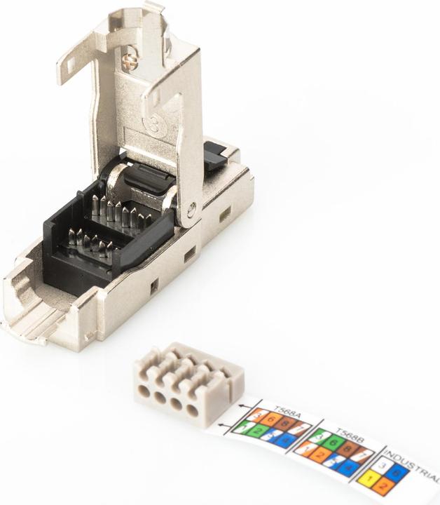 Productafbeelding Digitus Afgeschermde RJ45 stekker (Stekker netwerkkabel)
