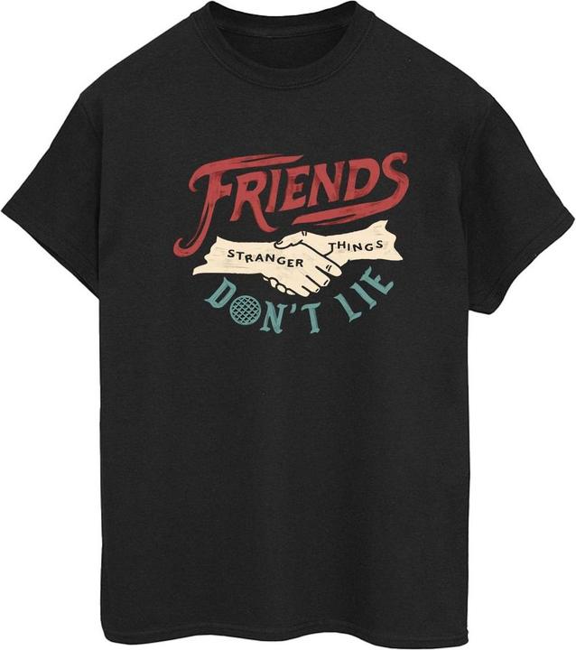 Immagine prodotto Netflix Stranger Things Friends Don't Lie Hands Maglietta Ampia Donna (L)