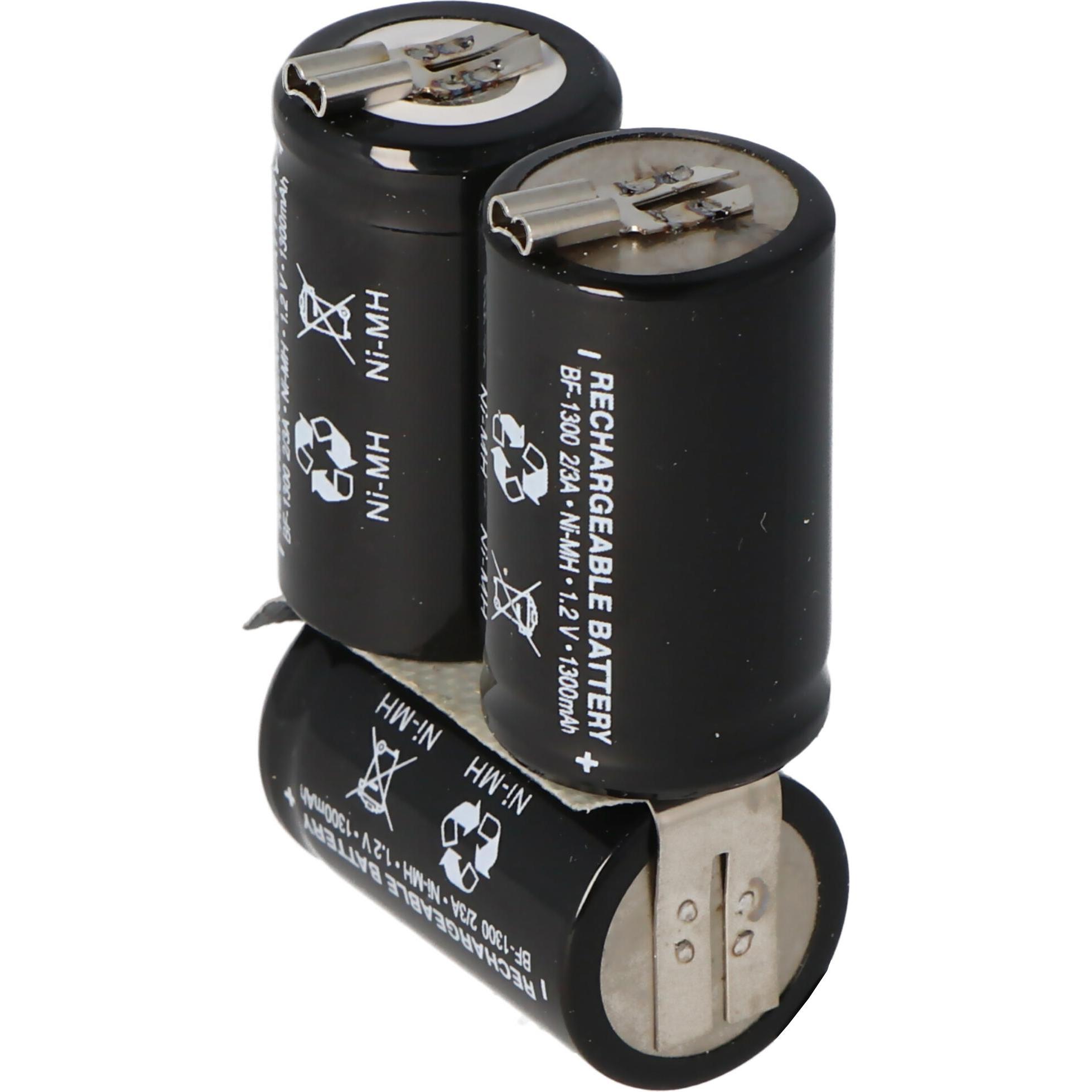 AccuCell Akku Wella Expert HS50 (1 Stk., 1100 mAh), Batterien + Akkus