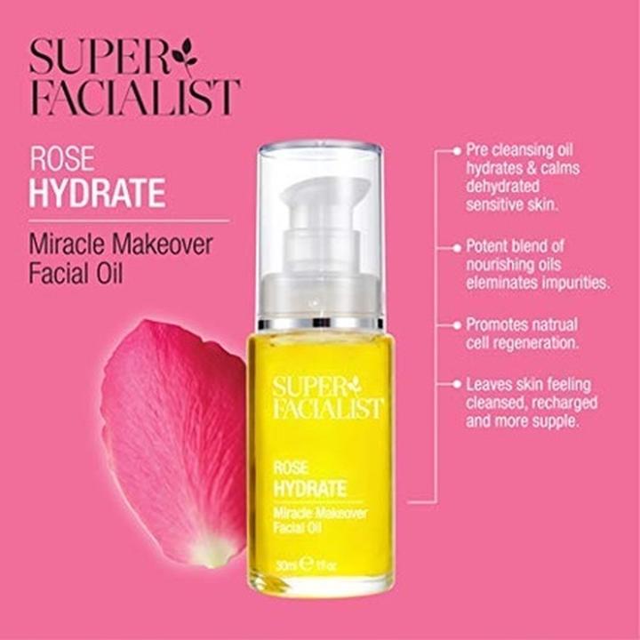 Produktbild Super Facialist Rose Hydrate Miracle Makeover Face Oil 30ml (Körperöl, 30 ml)
