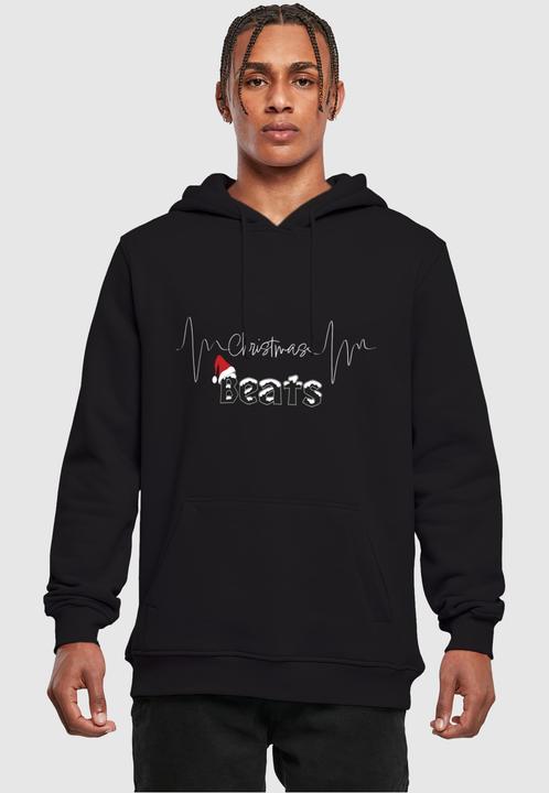 Produktbild Merchcode Christmas beats Heavy Hoody - 117453 (L)