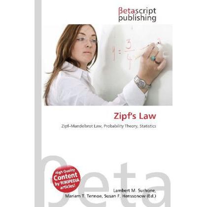 Zipf's Law, Fachbücher von Lambert M. Surhone, Mariam T. Tennoe, Susan F. Henssonow