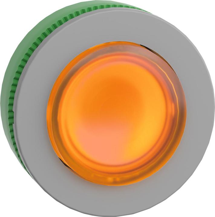 Produktbild Schneider Electric Leuchtdrucktaster, Front, Kunststoff, ZB5FH53C0