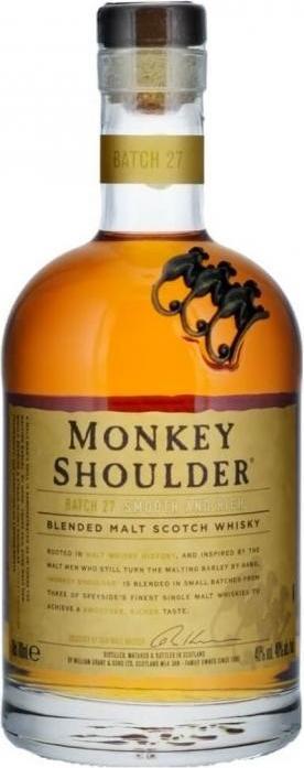 Produktbild Monkey Shoulder Smokey Monkey Batch 9 (Scotch Whisky, Blended Whisky, 1 x 70 cl)