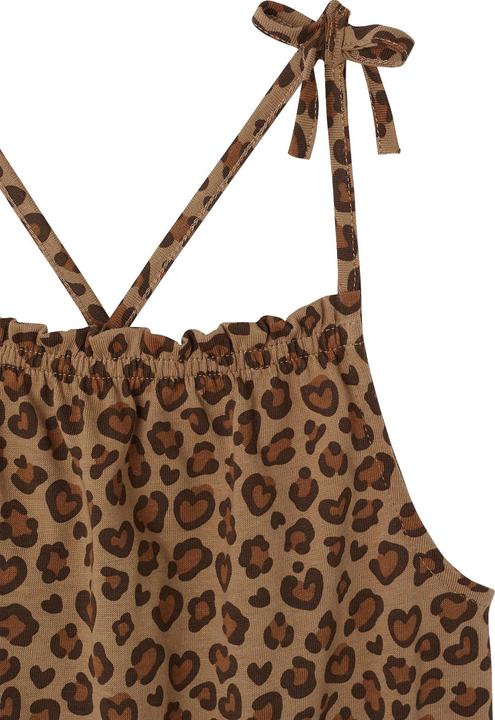 Produktbild Vertbaudet Schulterfreier Mädchen Jumpsuit mit Alloverprint (98)