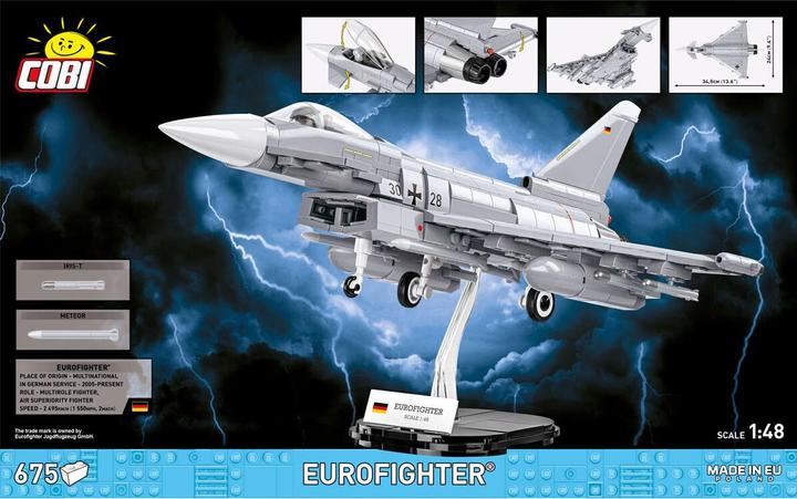 Actual product image Cobi Eurofighter / 644 pcs