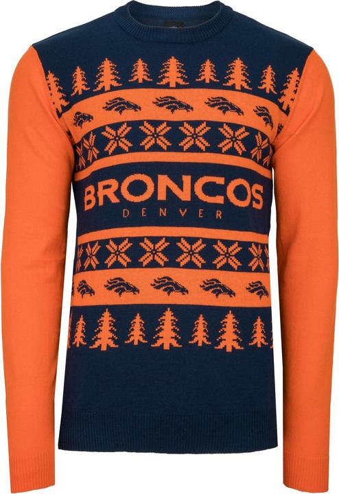 Immagine prodotto Foco Maglione brutto NFL XMAS Maglione a maglia Denver Broncos - L (L)