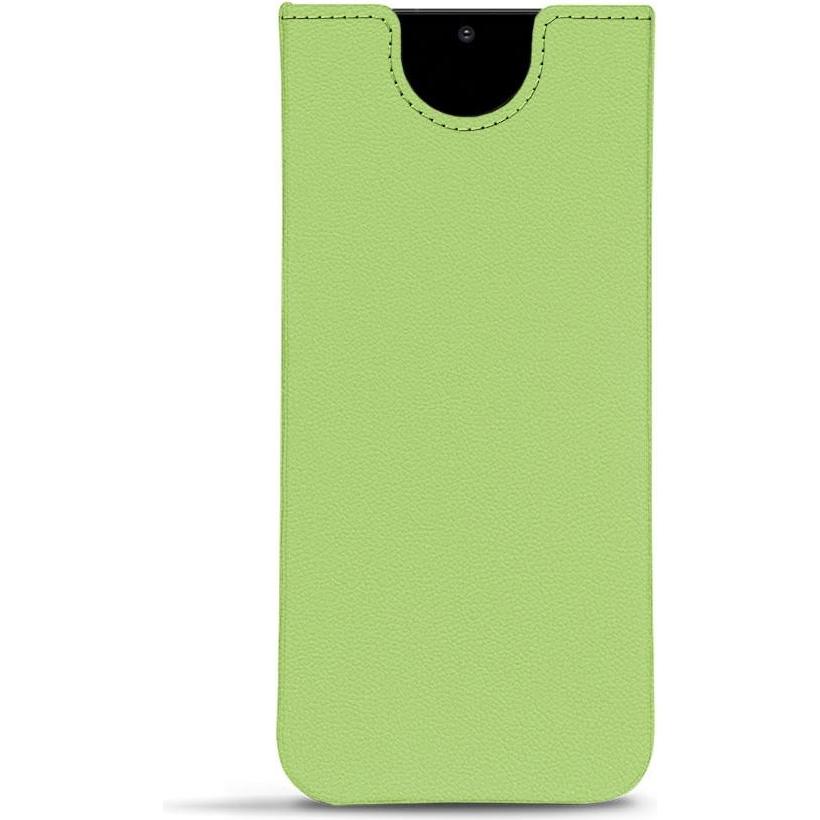 Noreve Lederschutzhülle (Samsung Galaxy S20), Smartphone Hülle, Grün