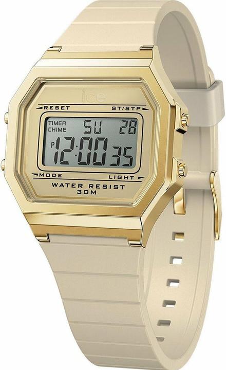 Produktbild ICE Watch Ice Digit Retro Almond Skin Small 022062 (Digitaluhr, 32 mm)