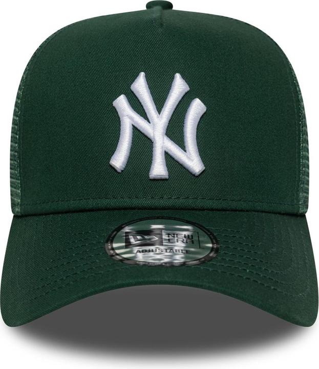 Actual product image New Era A-Frame Trucker Cap - New York Yankees Forest Green