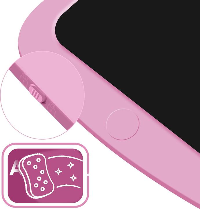 Actual product image Maxlife kids writing board MXWB-02 pink