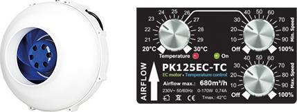 Immagine prodotto Prima Klima Rohr-Ventilator EC 125