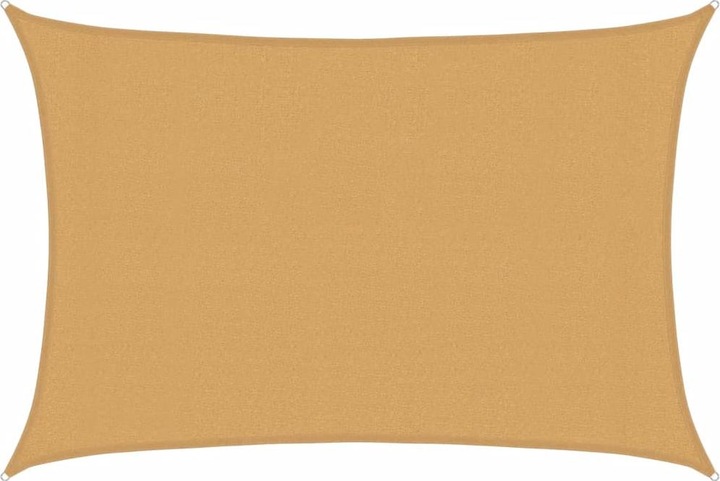 Actual product image VidaXL Sonnensegel 160 g/m² Rechteckig farben HDPE (3 x 4 m)
