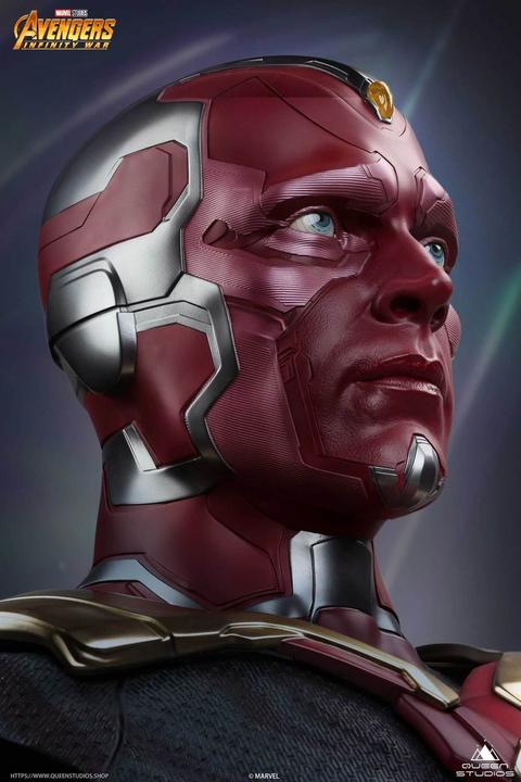 Actual product image Queen Studios Avengers Infinity War buste 1/1 Vision 66 cm