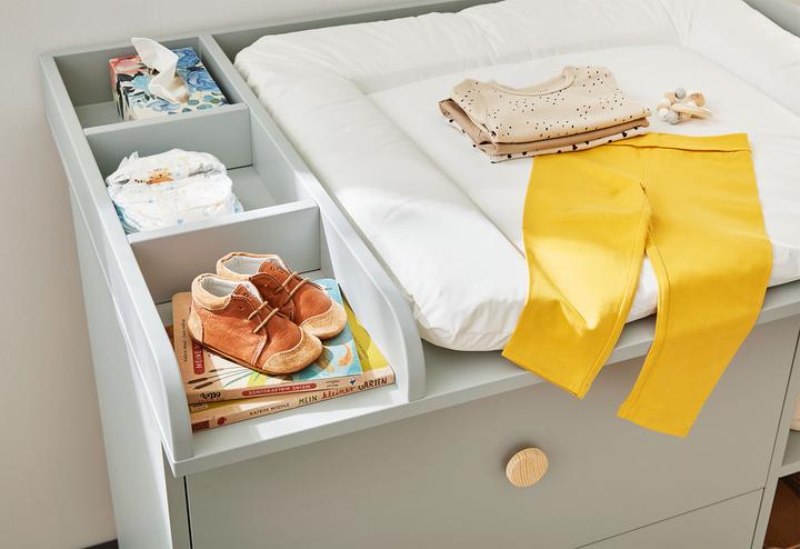 Immagine prodotto Pinolino Set per la cameretta dei bambini 'Dusk' grande, 3 pezzi. (Culla, Armadi bambini, Fasciatoio)