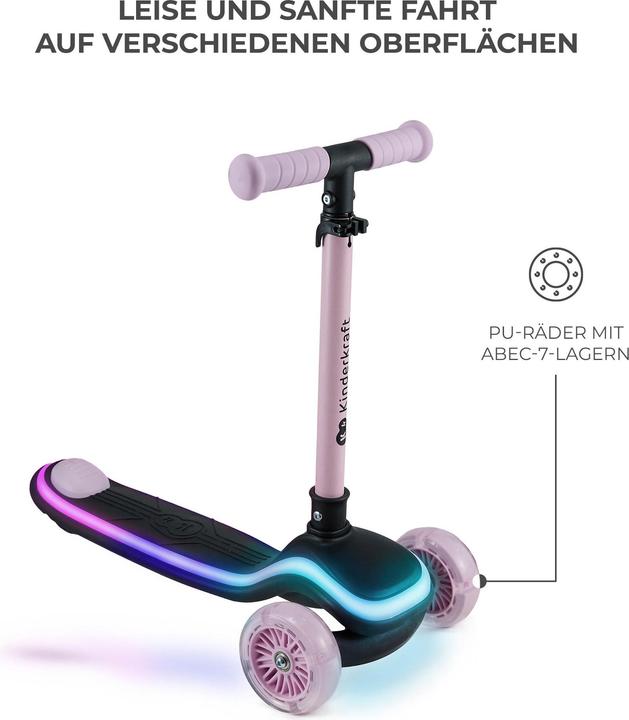 Actual product image KinderKraft scooter RAKET PINK