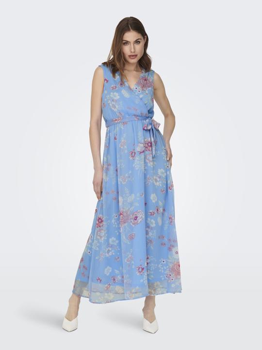 Actual product image Only Patterned dress without sleeves (S)
